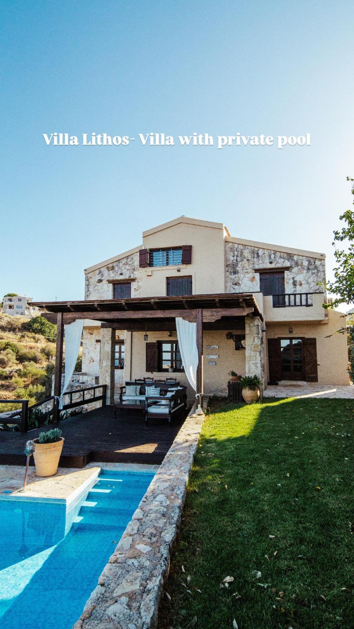 Your-Villa, Villas In Crete Chania  Buitenkant foto